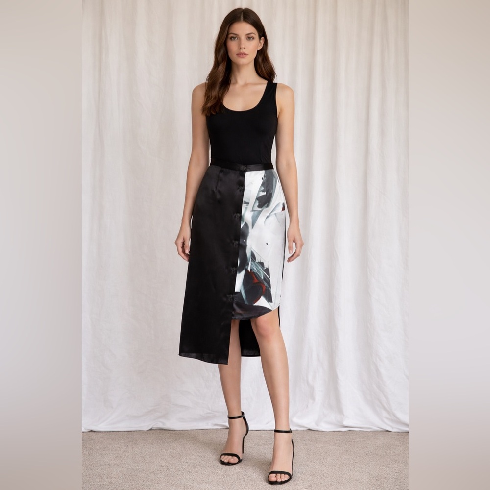 DKNY asymmetrical skirt